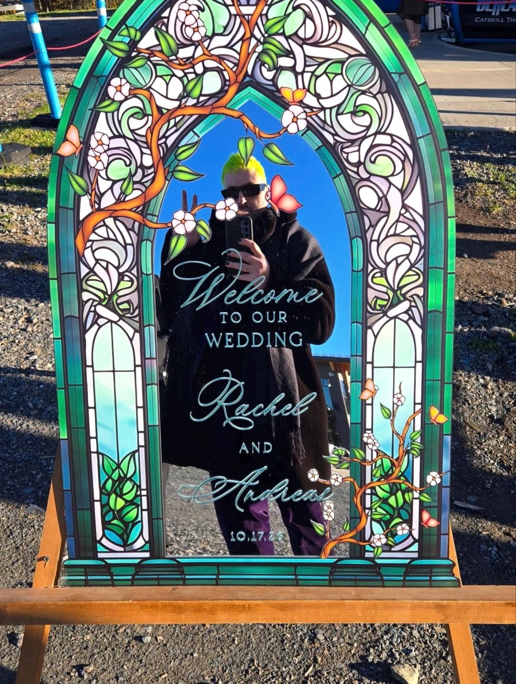 Personalized Wedding Photo Booth Frame