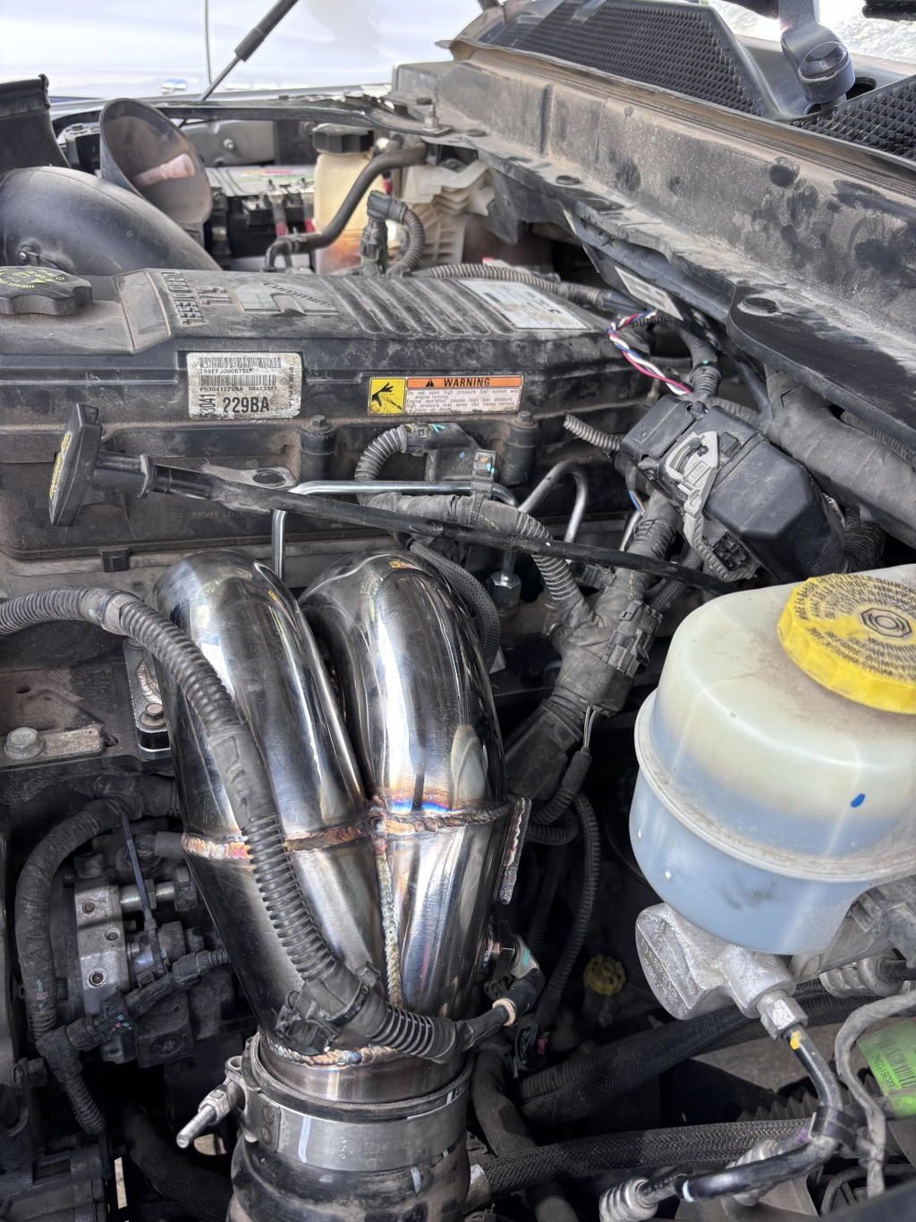 3.5" Intake Manifold with Heating Element for 2007-2024 Dodge Ram 2500/3500 6.7L Diesel | SPELAB