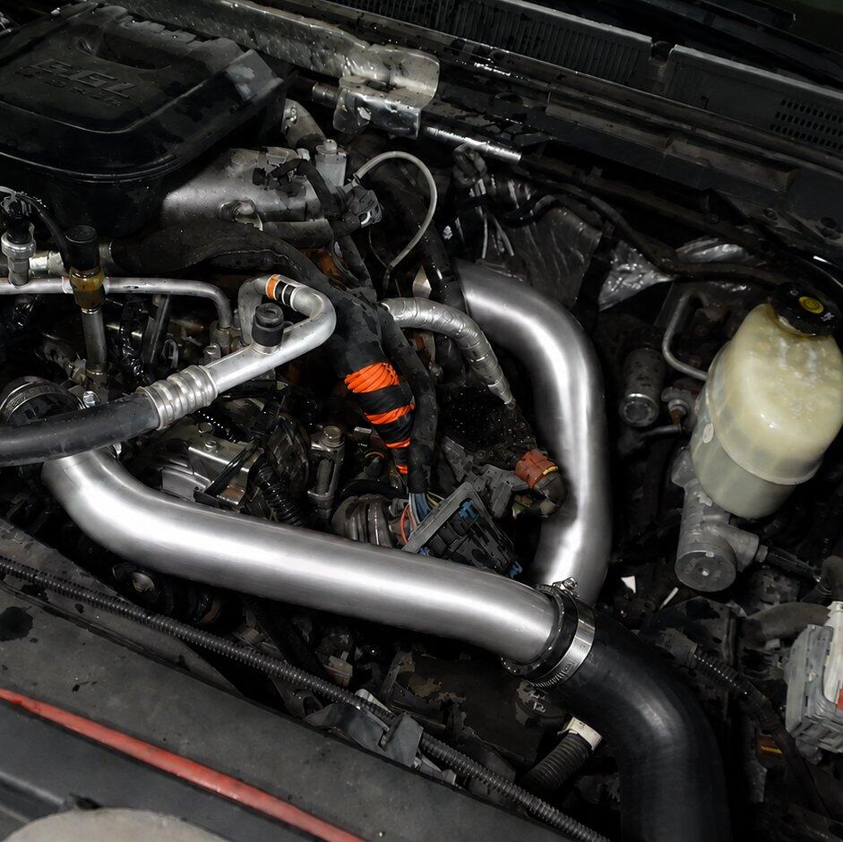 Upper Coolant Pipe for 2011-2016 LML 6.6L Duramax Radiator Pipe | SPELAB