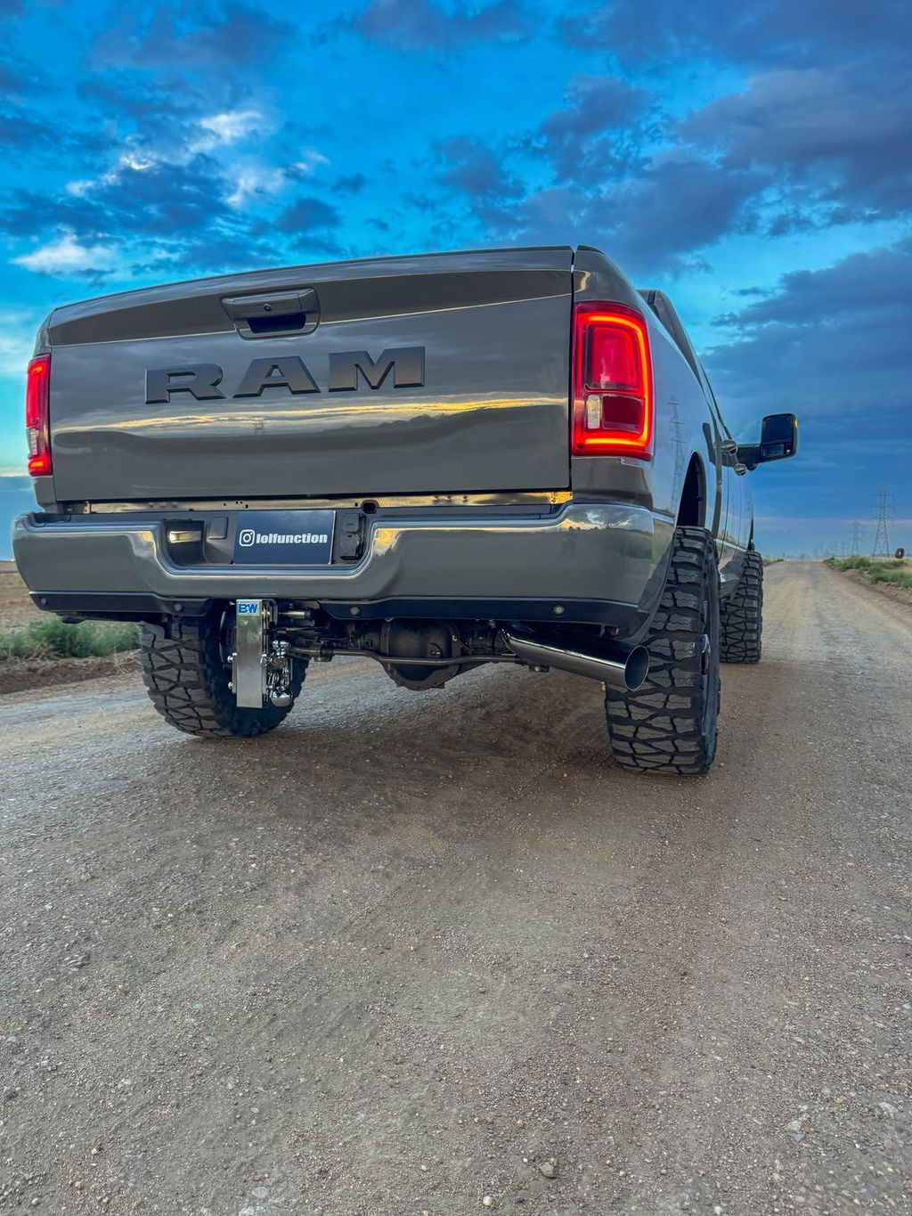 5'' DPF Back Exhaust Single Side Exit for 2013-2025 Dodge Ram 2500/3500 6.7L Diesel Filter-Back Exhaust