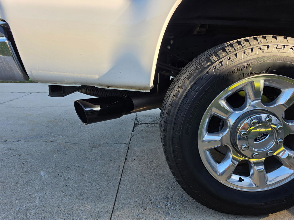 4'' DPF Back Exhaust Single Side Exit 2011-2016 6.7L Powerstroke Ford F250 F350 F450