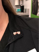 Pink Heart Sunglas Pin