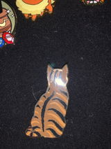 Tabby Cat Enamel Pin