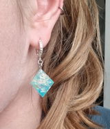 Mermaid's Whisper d8 Earrings (sterling silver)
