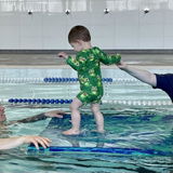 Frankie the Frog unisex swimsuit + hat
