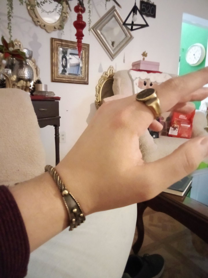 Roman Cuff Bracelet