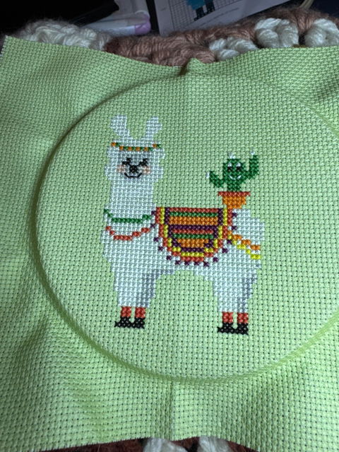 No Drama Llama Cross Stitch Kit