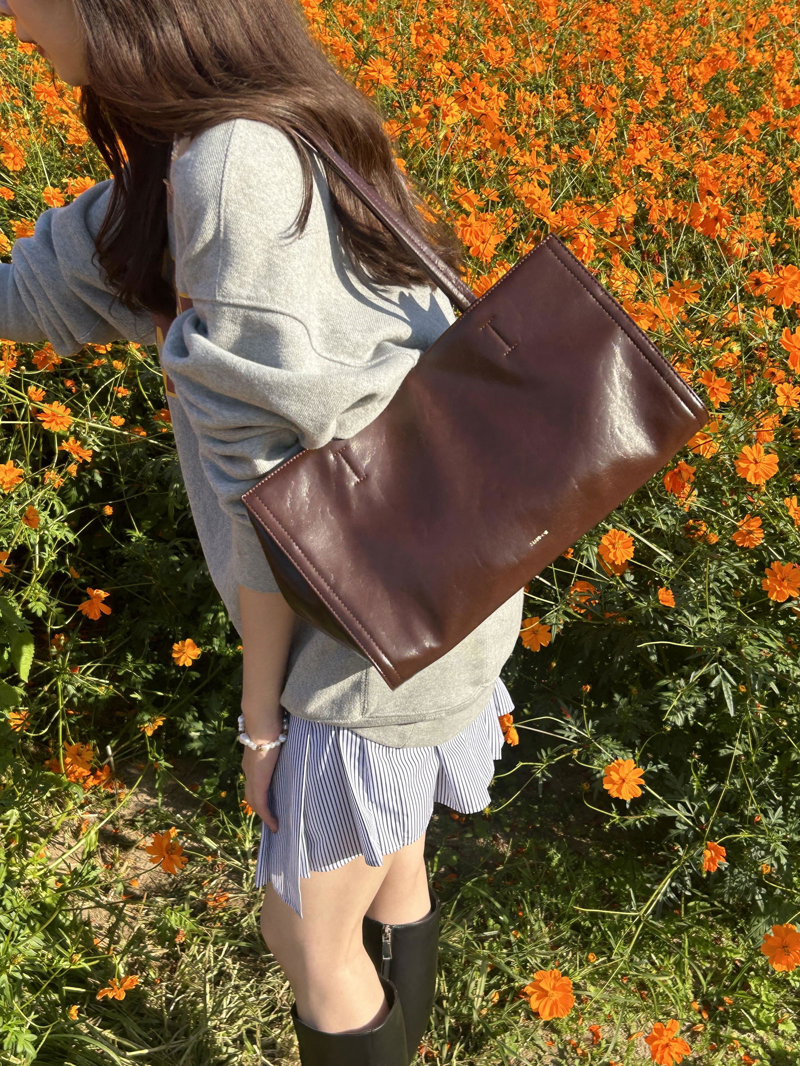 Oblong Bag · オブロンバッグ(クリーム) – Stand Oil Japan
