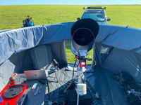 Octans Observatory with Wind Shield and Ground Mat