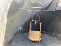 Octans Observatory with Wind Shield and Ground Mat