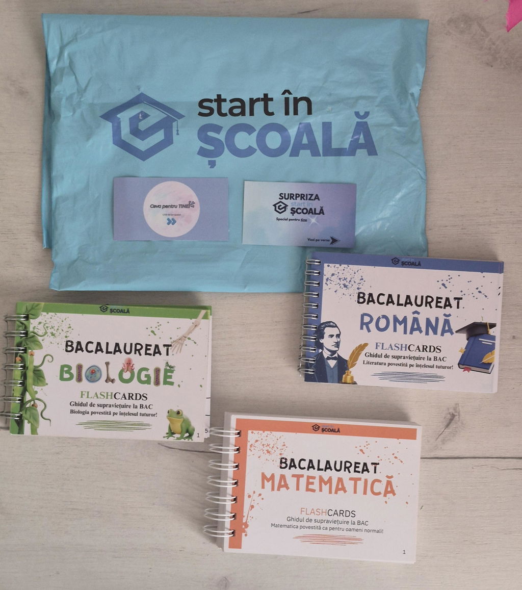 2+1 GRATUIT BAC - Română + Matematică + Bio