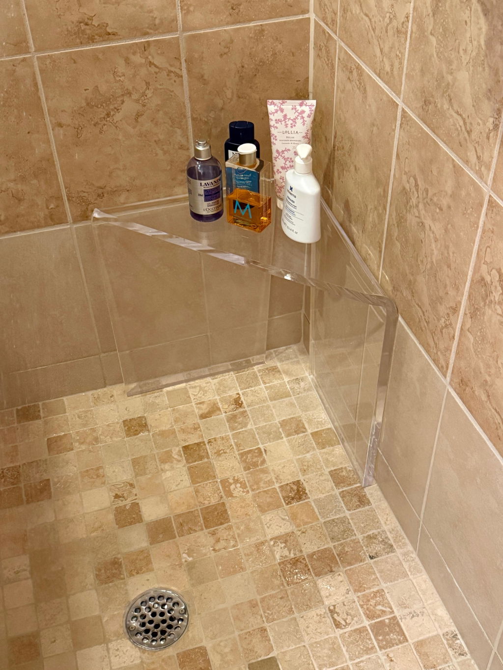 Shower Corner Stool