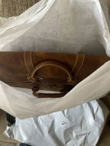 The Dagny Weekender | Large Leather Duffle Bag