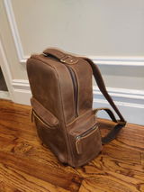 The Langley Backpack | Genuine Vintage Leather Backpack