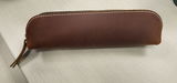 The Paavo Leather Pen Case | Leather Makeup Pouch