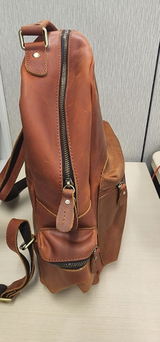 The Langley Backpack | Genuine Vintage Leather Backpack