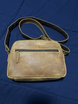 Soren Vintage Leather Crossbody Bag Sling | Versatile and Durable Leather Bag