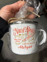 Personalized North Pole Mug | Santa Mug | Hot Chocolate Mug