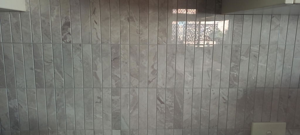 Kit Kat Stick on Composite Tile - Natural Marble