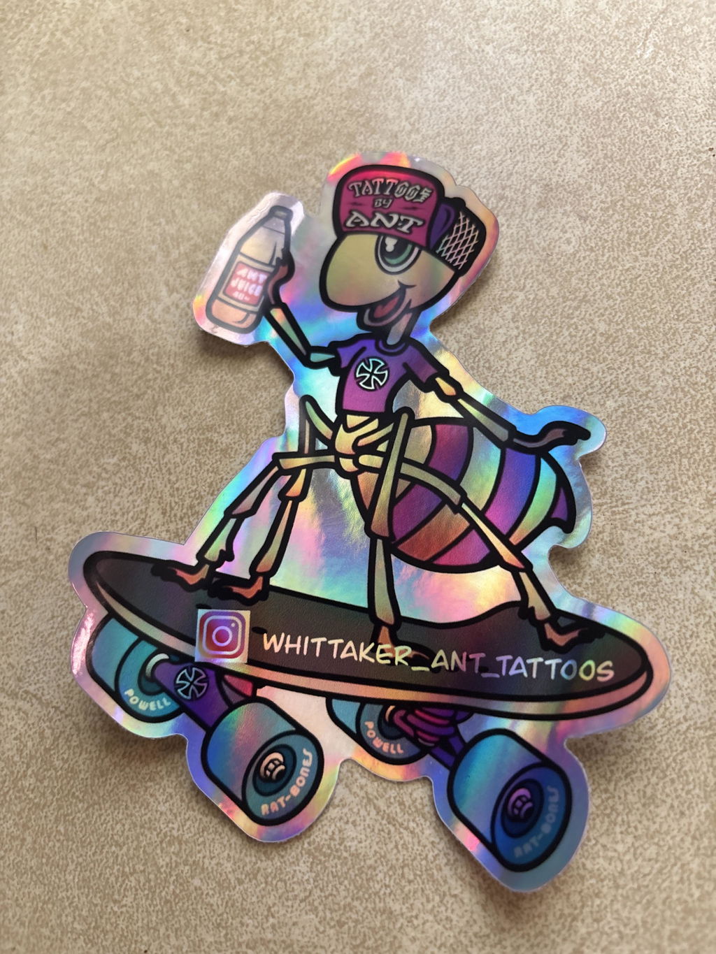 Holographic Stickers