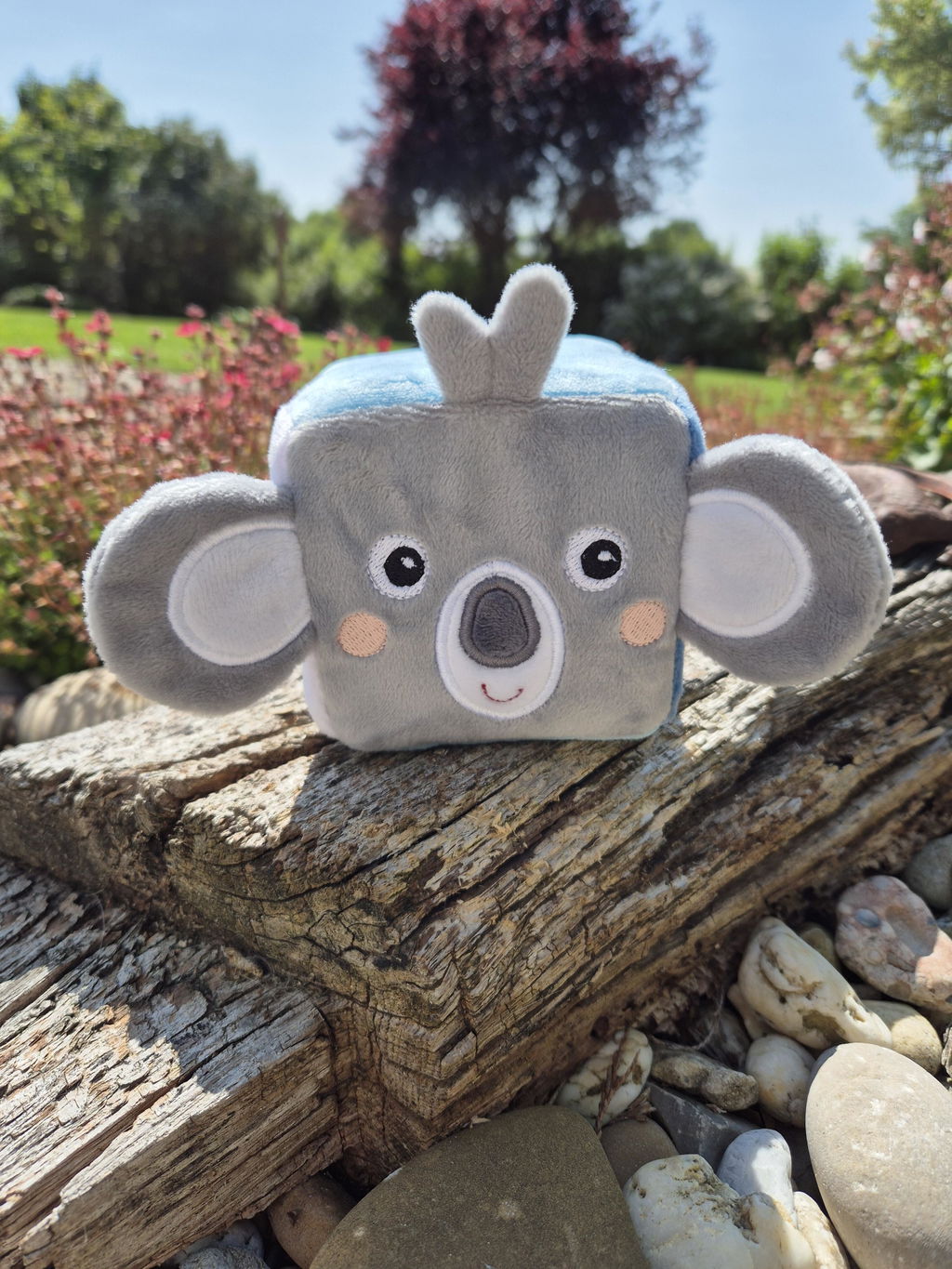 ITH-Stickdatei "Activity Soft Würfel Koala" -  Motorikwürfel für die Stickmaschine