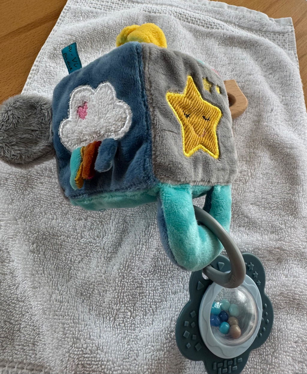 ITH-Stickdatei "Activity Soft Würfel Koala" -  Motorikwürfel für die Stickmaschine