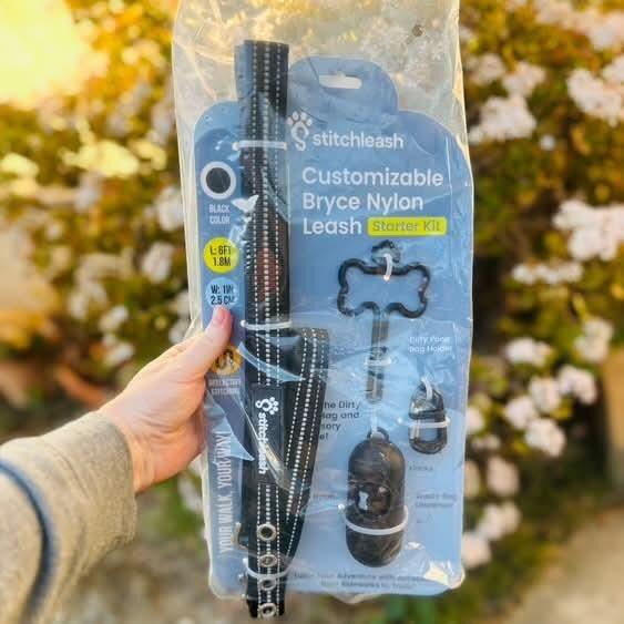 Customer photo of StitchLeash - Flat Nylon Leash