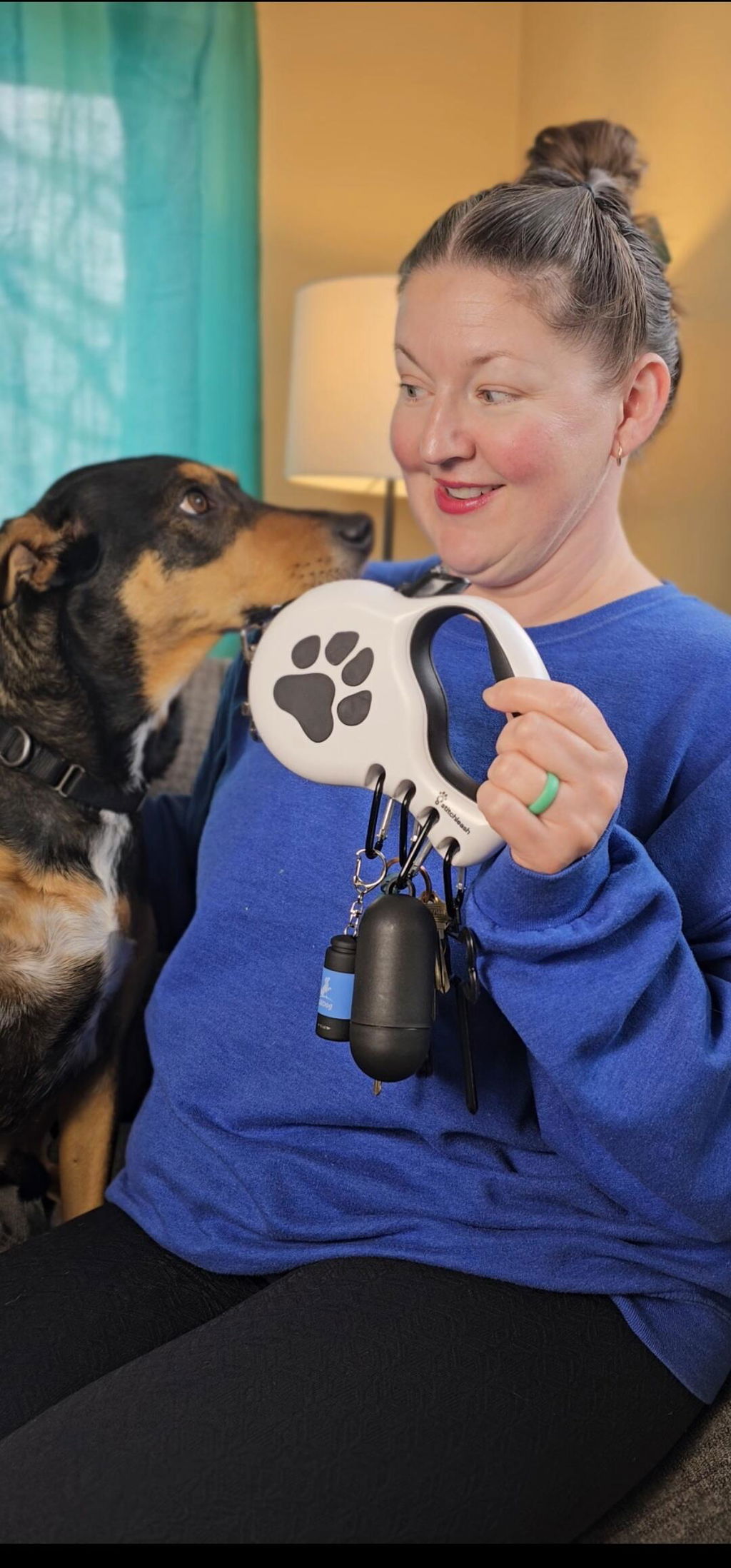 Customer photo of StitchLeash - Retractable Dog Leash