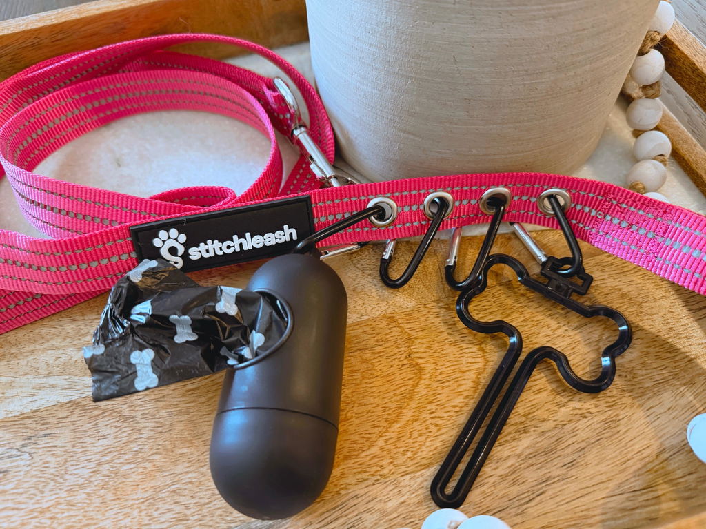 Customer photo of StitchLeash - Flat Nylon Leash