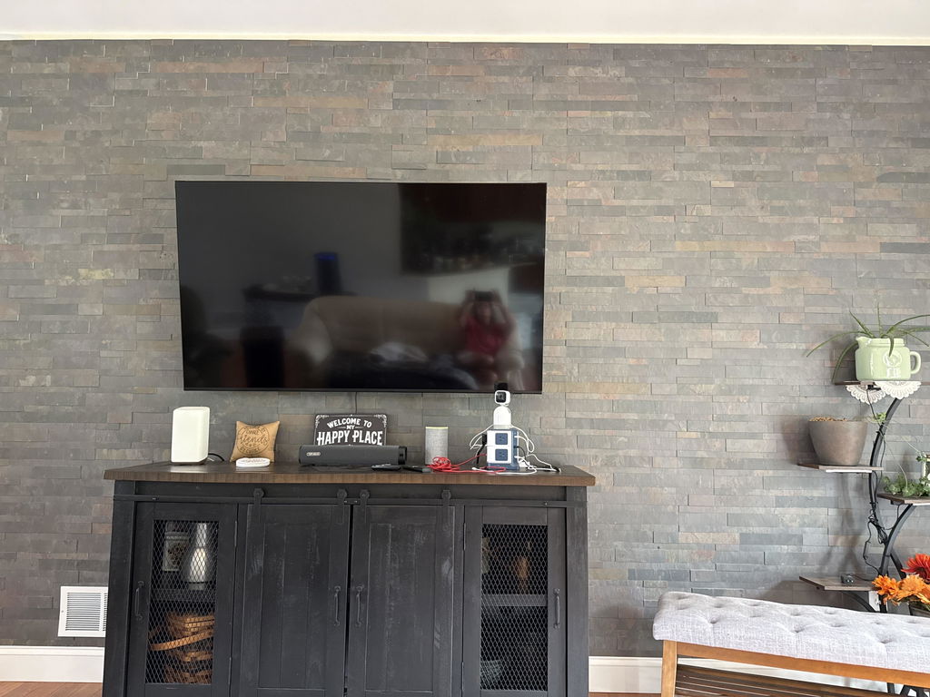 Storm Dust - Self-Adhesive 3D Peel & Stick Real Stacked Stone Tiles [Pack of 10]