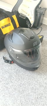 RJAYS APEX IV Helmet - Solid Matt Blk | Internal Sun-Shield