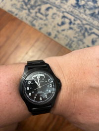 [Strapcode] Black Super-O Steel Bracelet with V-Clasp with DLC Coating