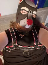 Pup CamotheRedNosedHusky review photo