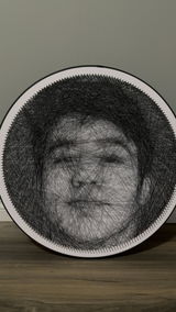 Black String Art