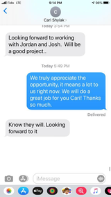 Josh D. review photo