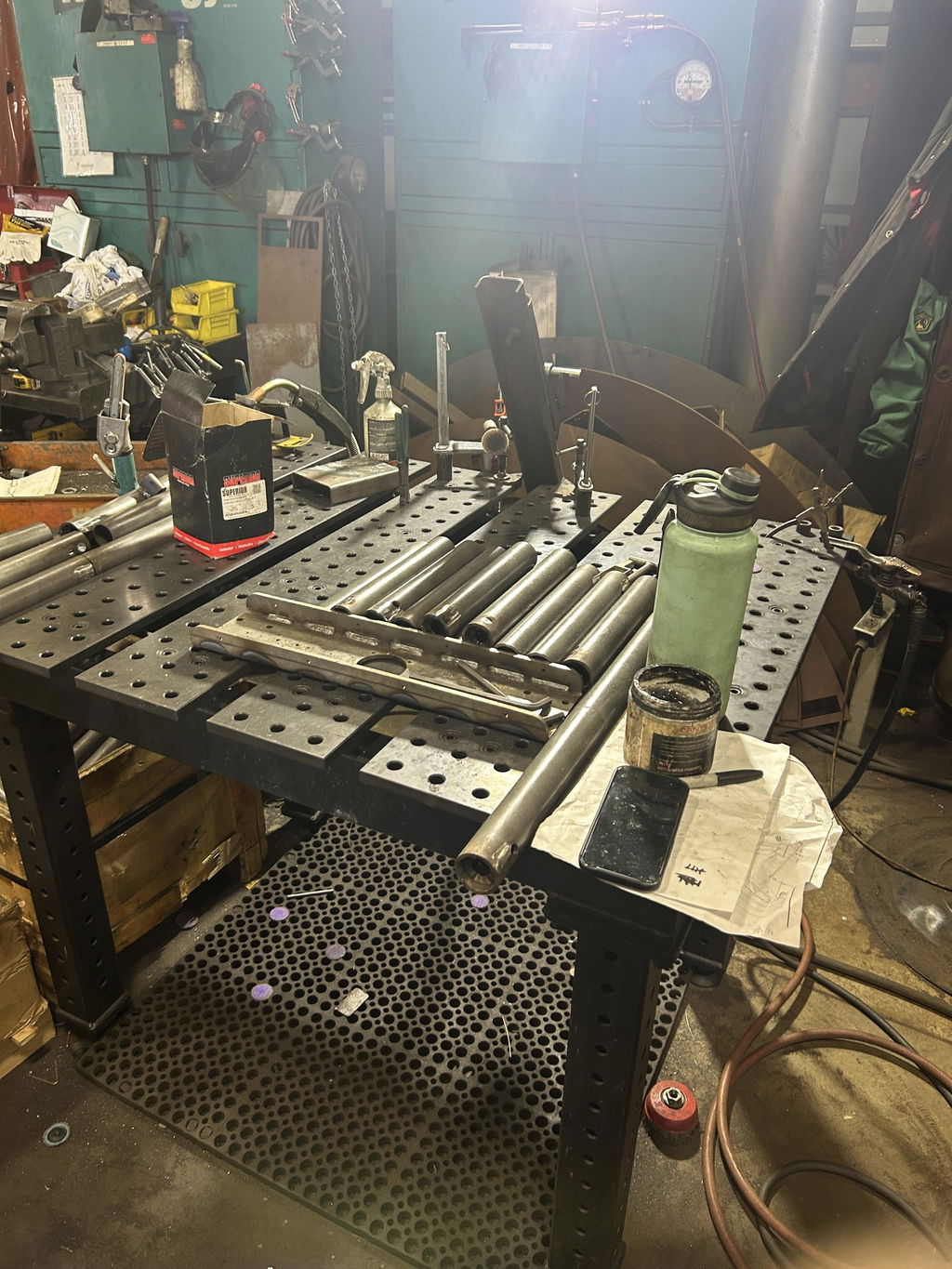 MAX Slotted 4' × 3' (47" x 38") Table, 5/8" System