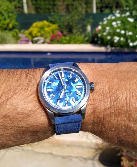 Watch Strap Velour Suede by STRPS® - Many Colors