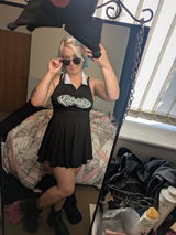 Deathcore Halter Tennis Dress