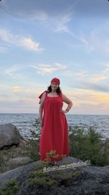 Muslin Travel Dress Lilac Rose