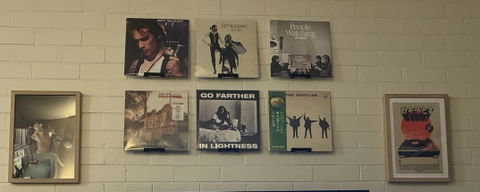 Japanese Vintage Vinyl Music Poster
