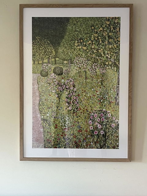 Orchard With Roses Wall Art by Gustav Klimt | Art & Canvas Print