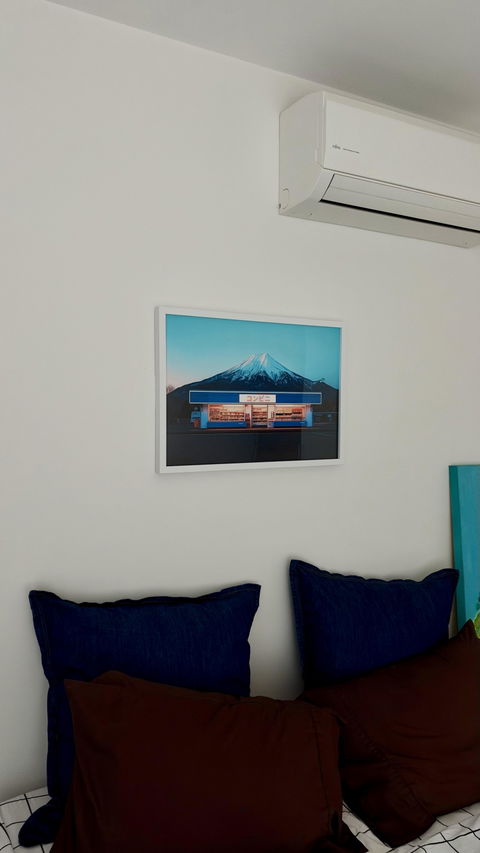 Japanese Convenience Store Mt Fuji Wall Photo | Art & Canvas Print