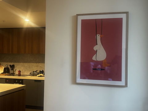 Swinging Goose | Art & Canvas Print