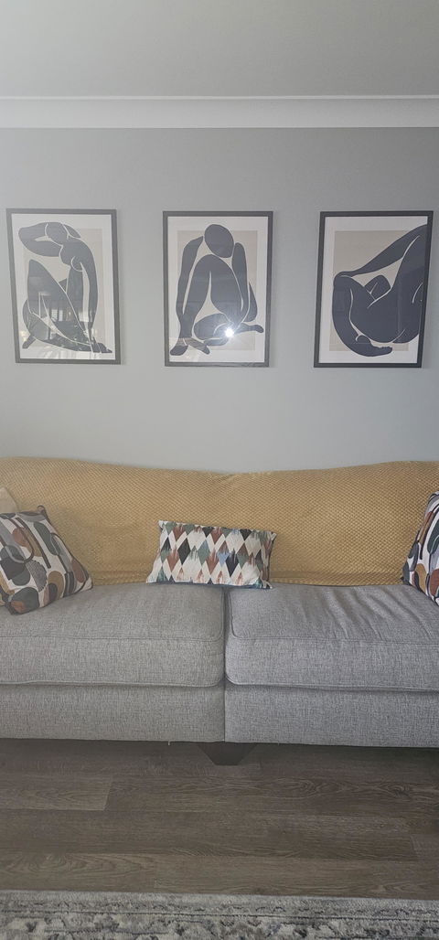 Set of 3 Henri Matisse Papier Decoupes Blue | Art & Canvas Print