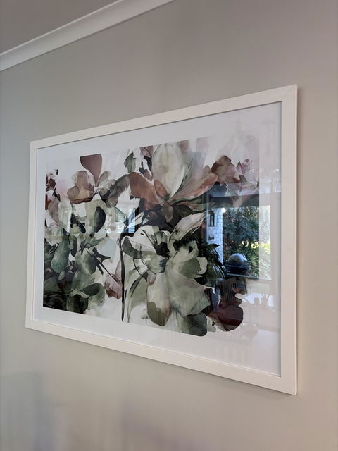 Pistachio Hydrangea by Dear Muskeeter | Art & Canvas Print