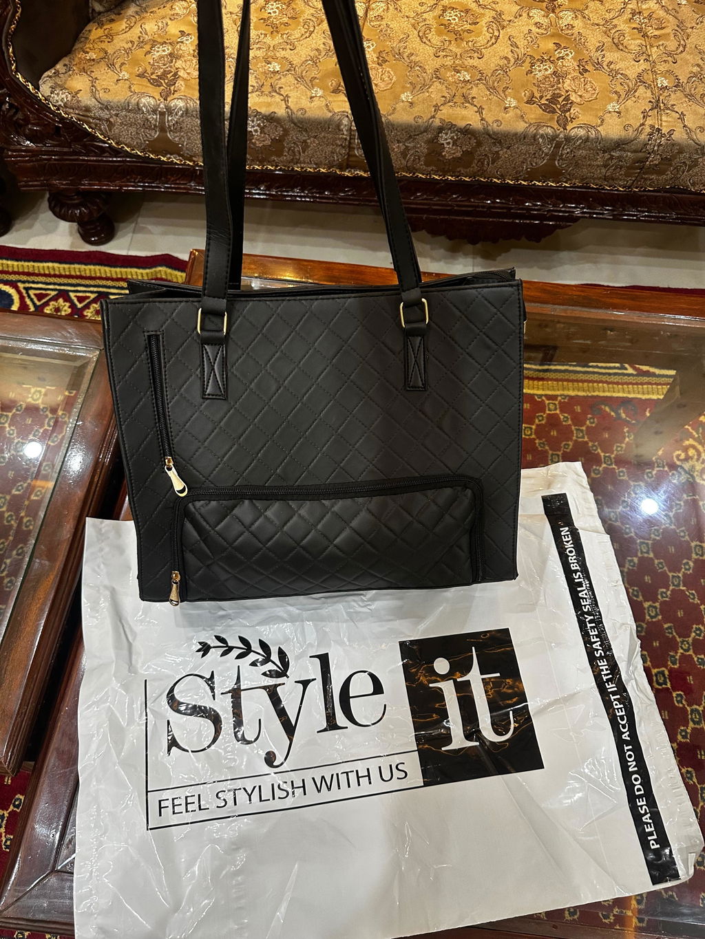 Everyday Luxe Laptop Tote