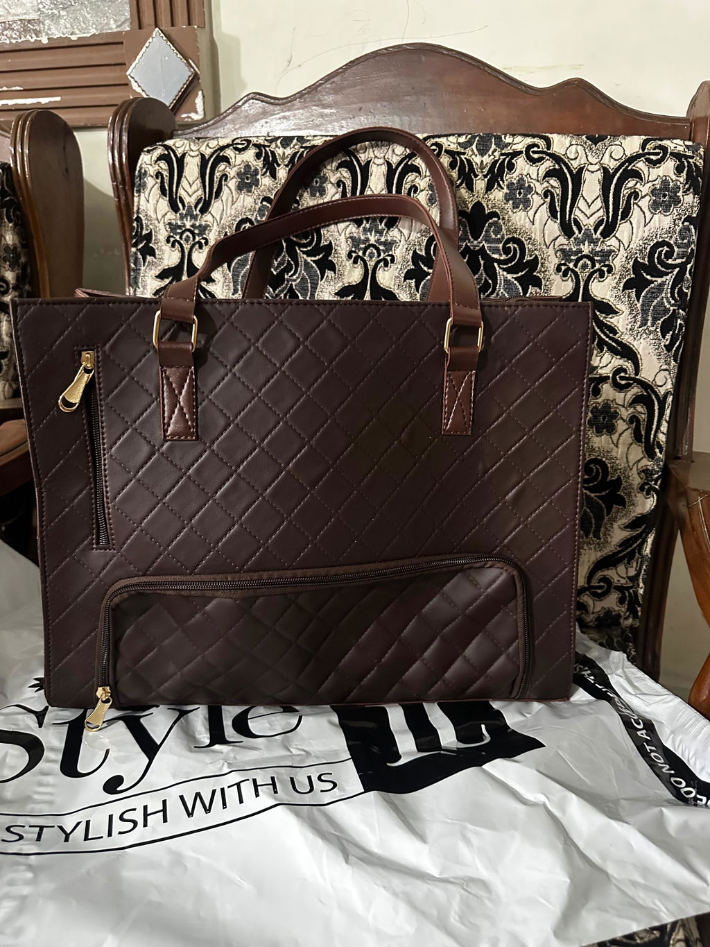 Everyday Luxe Laptop Tote