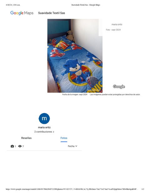 SUAVIDADE TEXTIL SAS