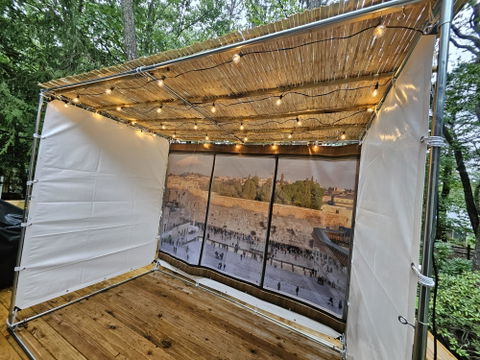 Kosel View #2 Sukkah Mural