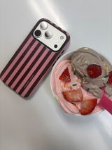 Neapolitan Stripe iPhone Case